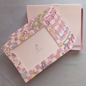 Galison Baby Talc Photo Frame Notecards w/Envelopes